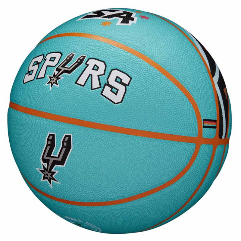 Wilson San Antonio Spurs NBA Team City Collector Basketball