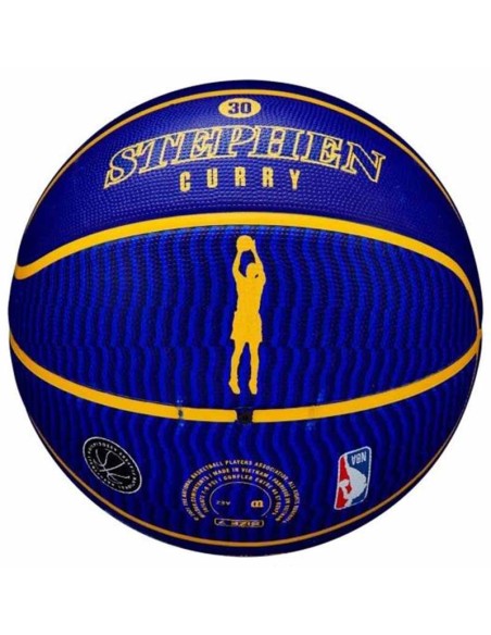 Buy Stephen Curry Golden State Warriors NBA Player Icon Ball |24Segons