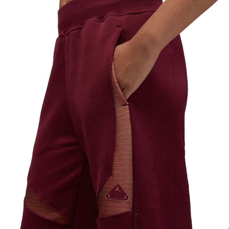 Woman Jordan 23 Engineered Fleece Cherrywood Red Pants