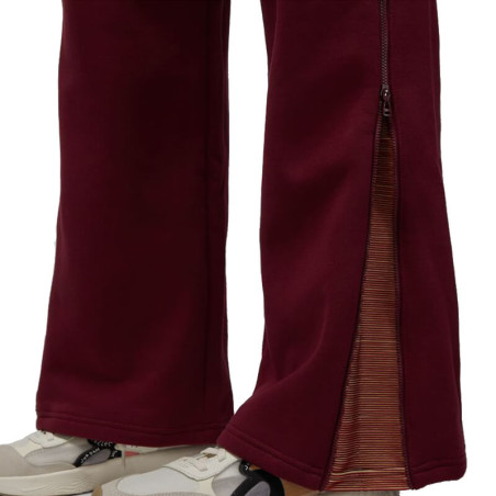 Woman Jordan 23 Engineered Fleece Cherrywood Red Pants
