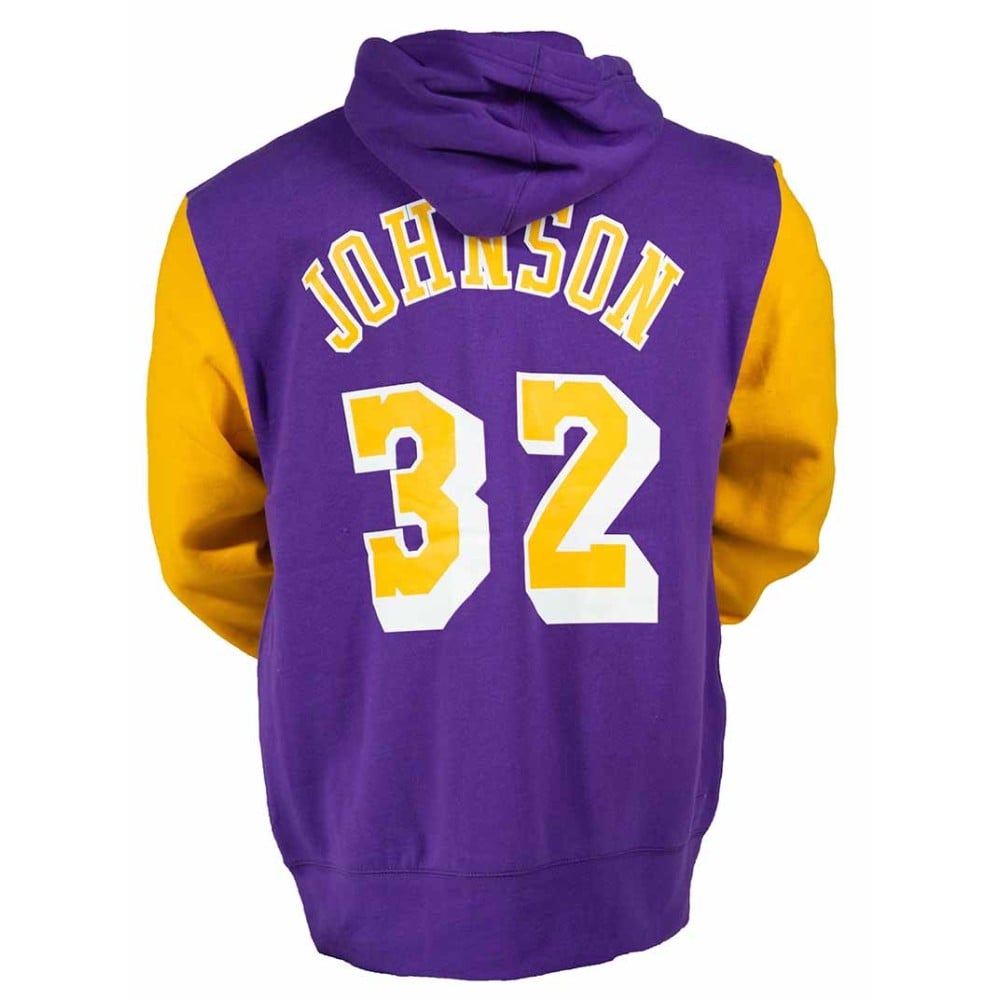 Dessuadora Los Angeles Lakers Magic Johnson 1985 Fashion Fleece