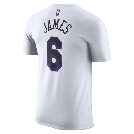 Junior LeBron James Los Angeles Lakers 22-23 City Edition T-Shirt