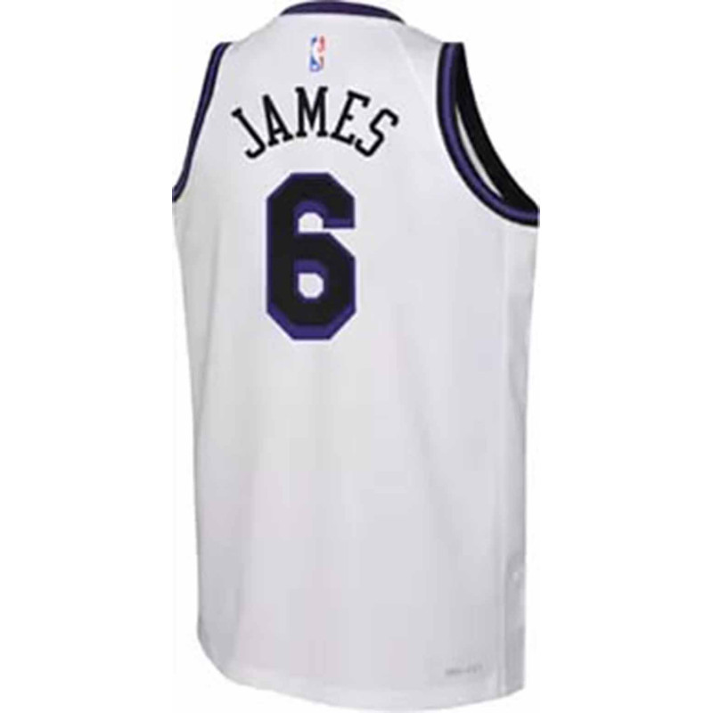 Junior LeBron James Los Angeles Lakers 22-23 City Edition Swingman