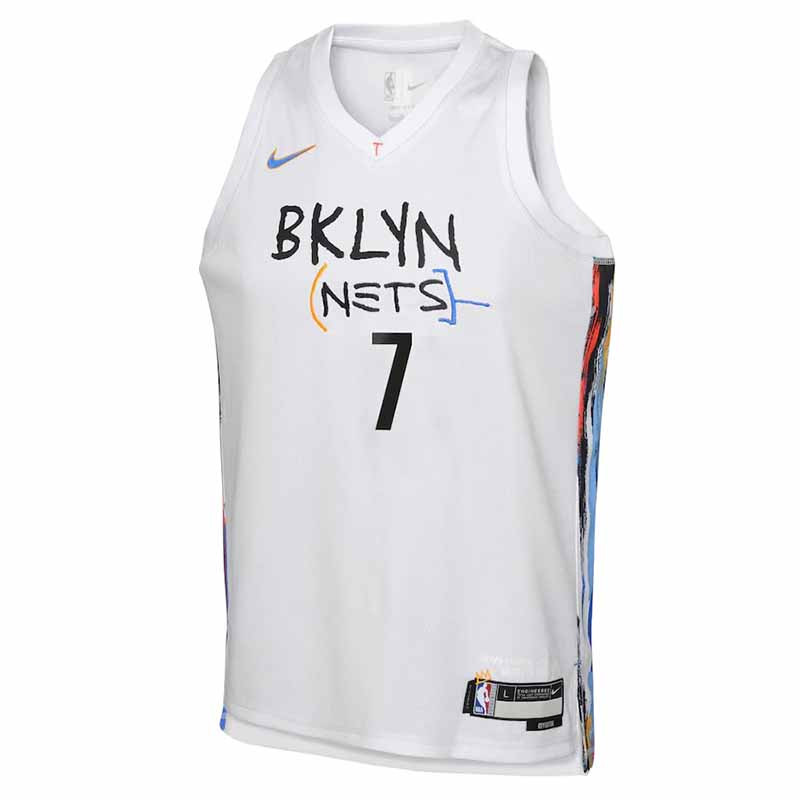 Junior Kevin Durant Brooklyn Nets 22-23 City Edition Swingman