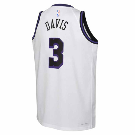 Junior Anthony Davis Los Angeles Lakers 22-23 City Edition Swingman