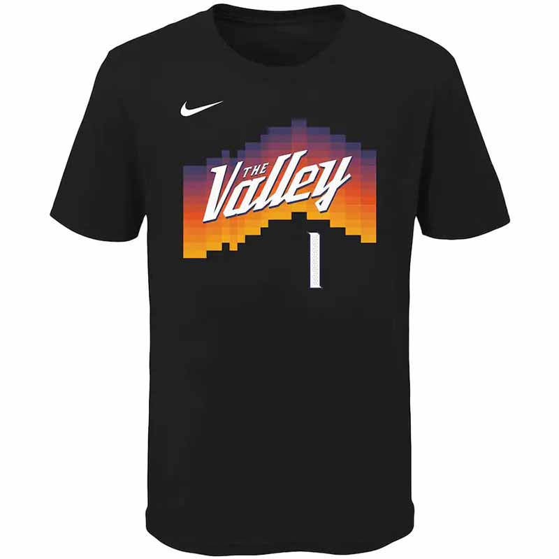 Junior Devin Booker Phoenix Suns 21-22 City Edition T-Shirt