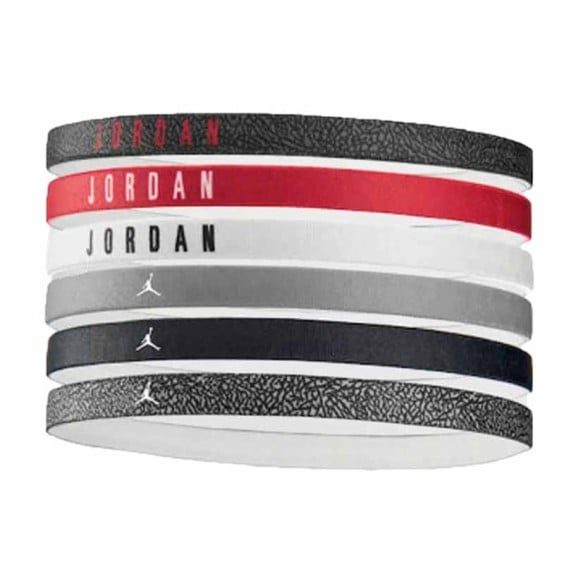 Jordan Acheter Rubans élastiques Noir Rouge Blanc 6PK | 24Segons