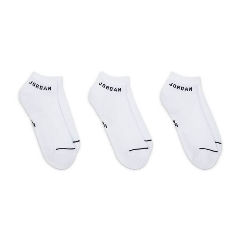 Jordan Everyday No-Show White Socks (3pk)