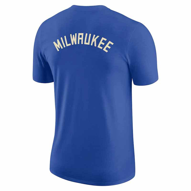 Camiseta Junior Milwaukee Bucks Essential Logo 22-23 City Edition