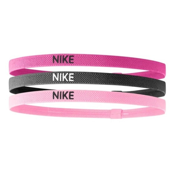 Nike Acquista Fasce elastiche 2.0 Pink Charcoal 3pk | 24Segons