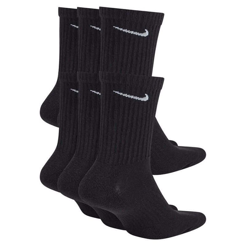 Calcetines Nike Everyday Cushioned Crew Black 6pk