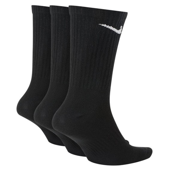 Nike Acheter Chaussettes Everyday Lightweight Crew Black 3pk | 24Segons