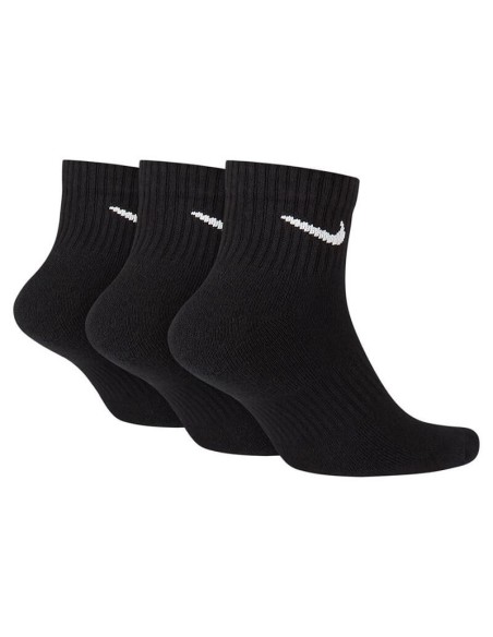 Nike Acquista i calzini Everyday Cushioned Ankle Black 3pk | 24Segons