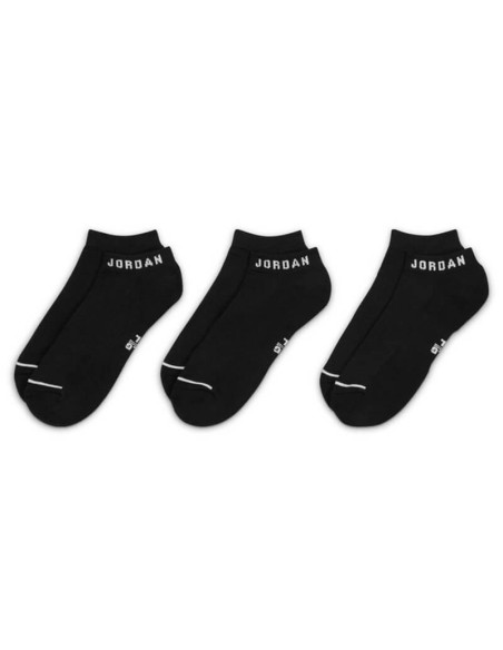 Jordan Acquista Socks Everyday No-Show Black (3pk) | 24Segons