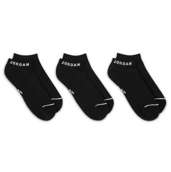 Jordan Acquista Socks Everyday No-Show Black (3pk) | 24Segons