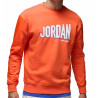 Sudadera Jordan Flight Wheaties Graphic Fleece Crew-Neck Orange