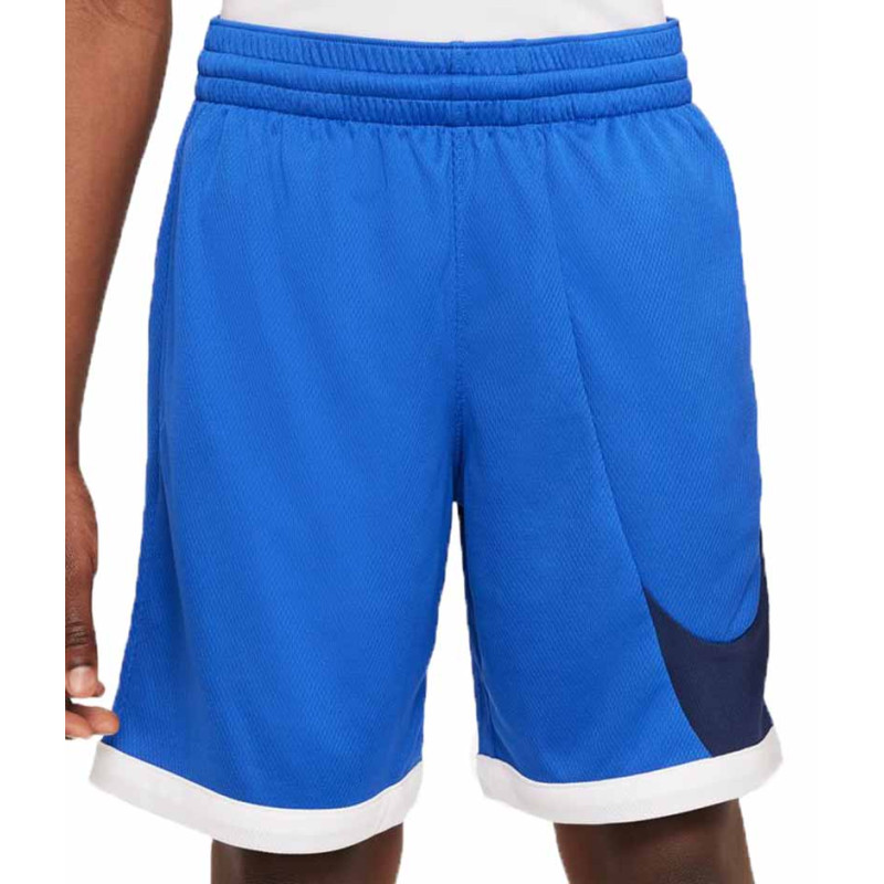 Junior Nike Dri-Fit HBR Basketball Game Royal Shorts
