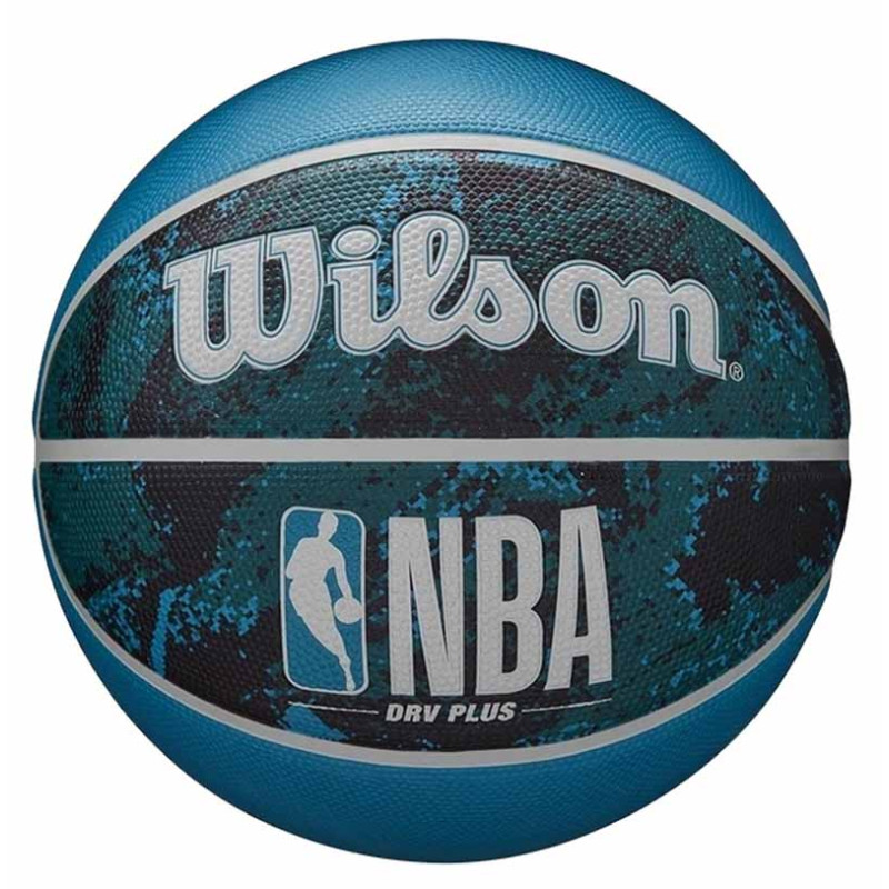 Wilson NBA DRV Plus Vibe Black Blue Basketball Sz7