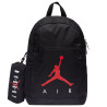 Jordan Air School Black Backpack