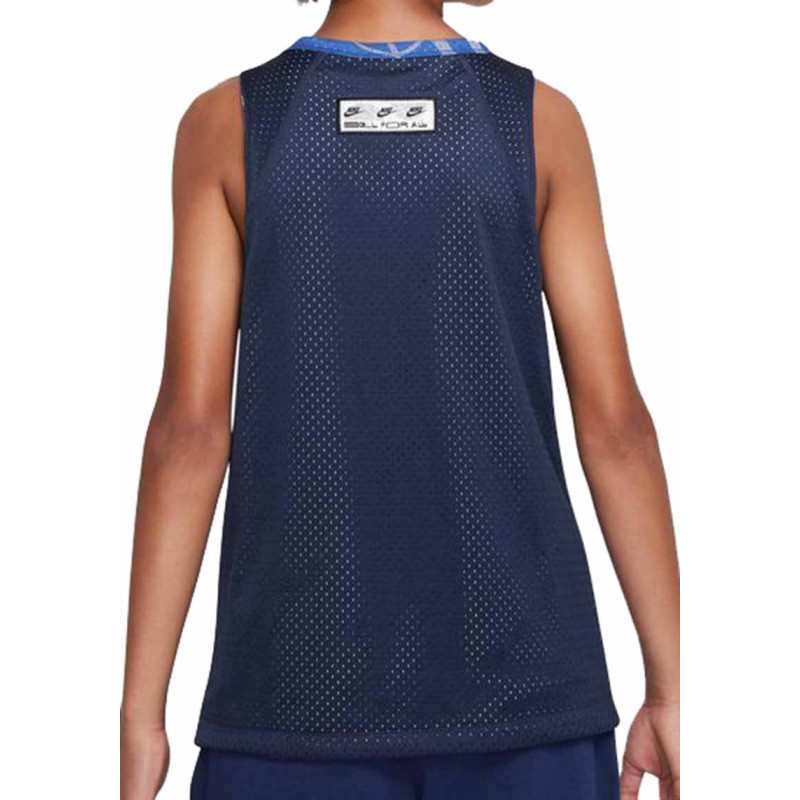 Camiseta Junior Nike Culture of Basketball Reversible Midnight Navy