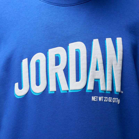 Jordan Flight Wheaties Graphic Fleece Crew-Neck Game Royal Sweatshirt