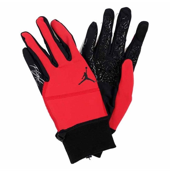 Buy Jordan Hyperstorm Fleece Tech Gloves Red | 24Segons