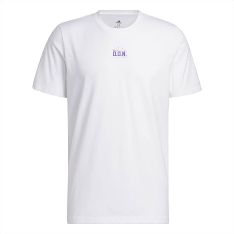 adidas Performance D.O.N. Issue GFX White T-Shirt