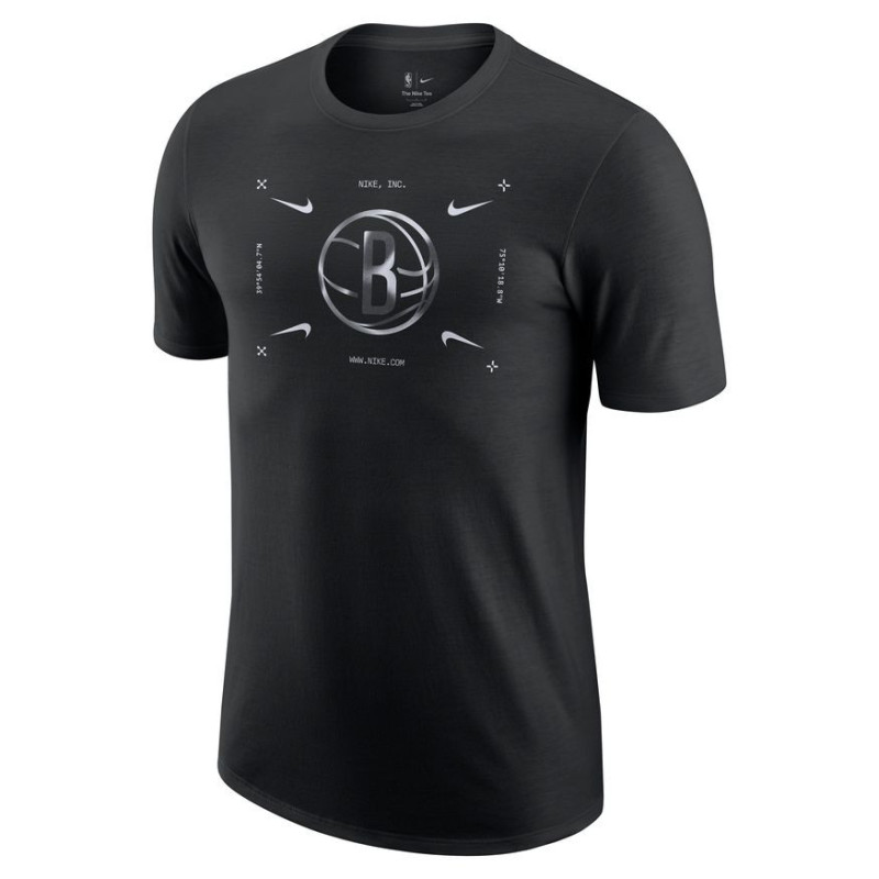 Junior Brooklyn Nets Essentials ATC Logo 2 T-Shirt