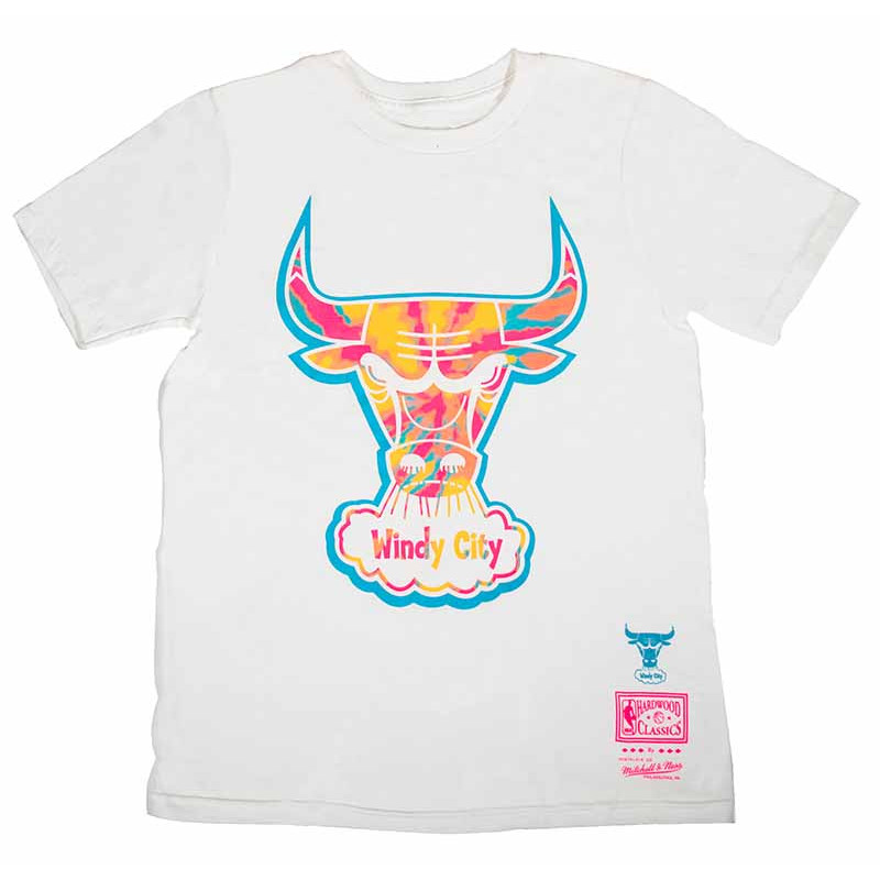 Camiseta Junior Chicago Bulls NBA Tie Breaker Courtside