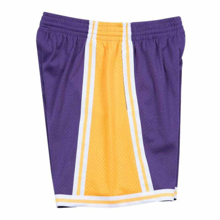 Los Angeles Lakers 84-85 Purple Retro Shorts