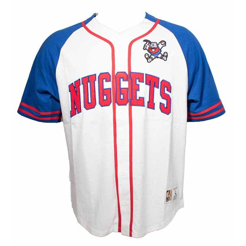 Denver Nuggets Practice Day Button Front Jersey