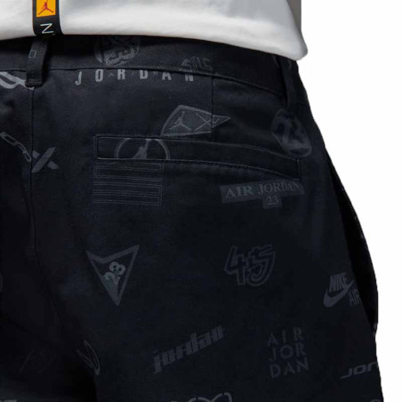 Pantalón Jordan Flight Heritage Black Pants