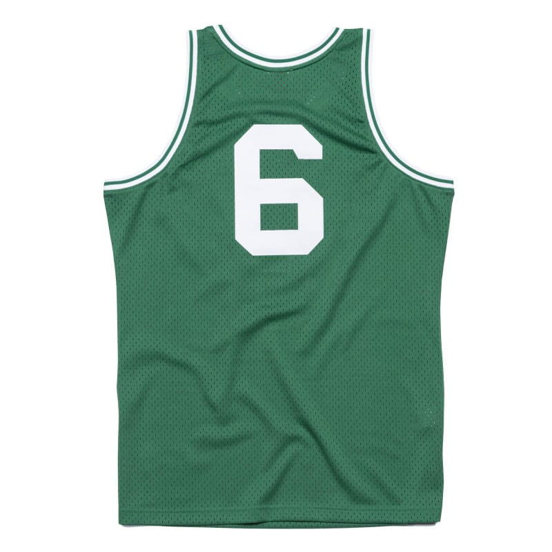 Bill Russell Boston Celtics 62-63 Green Retro Swingman
