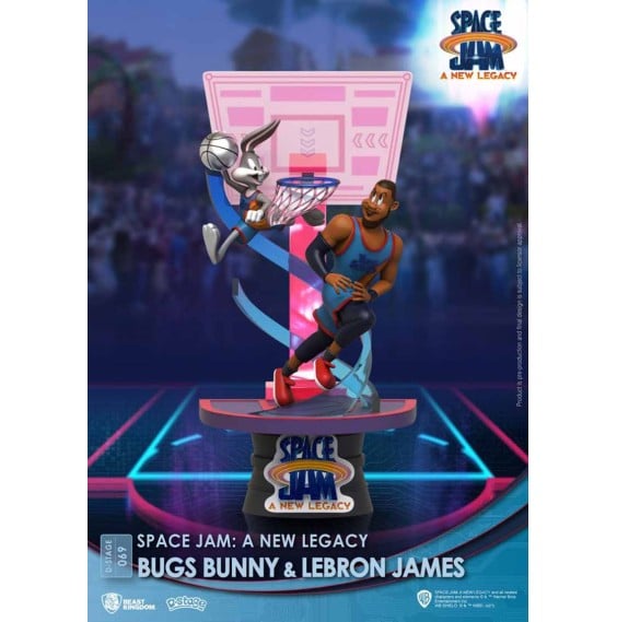 Acquista il Diorama D-Stage Lebron James & Bugs Bunny | 24Segons