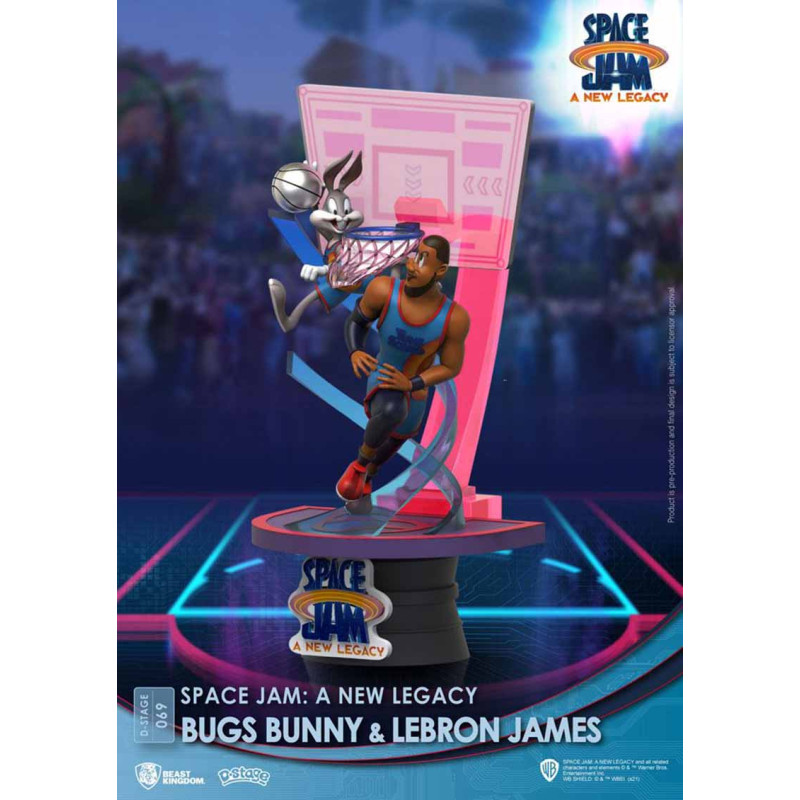 Diorama D-Stage Beast Kingdom Lebron James & Bugs Bunny