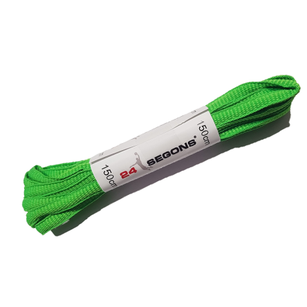 Comprar Cordons Ovalats Verd Fluor 140 cm | 24Segons