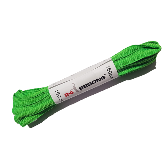Comprar Cordons Ovalats Verd Fluor 140 cm | 24Segons