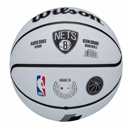 Balón Kevin Durant Brooklyn Nets NBA Player Icon Mini Sz3