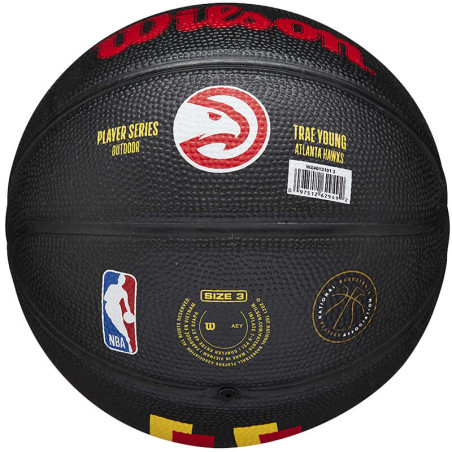 Balón Trae Young Atlanta Hawks NBA Player Icon Mini Sz3