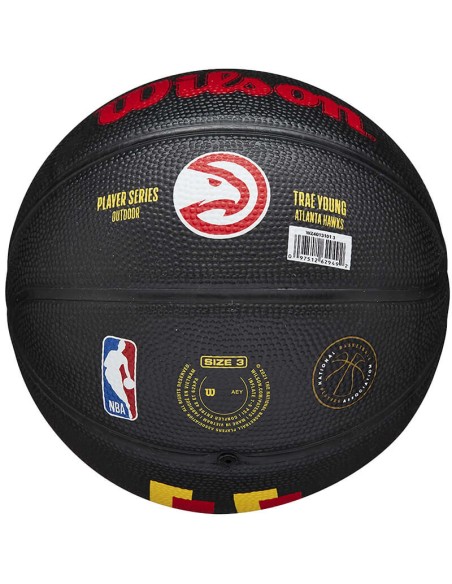 NBA Acquista Trae Young Hawks Ball Player Icon Mini Sz3 | 24Segons