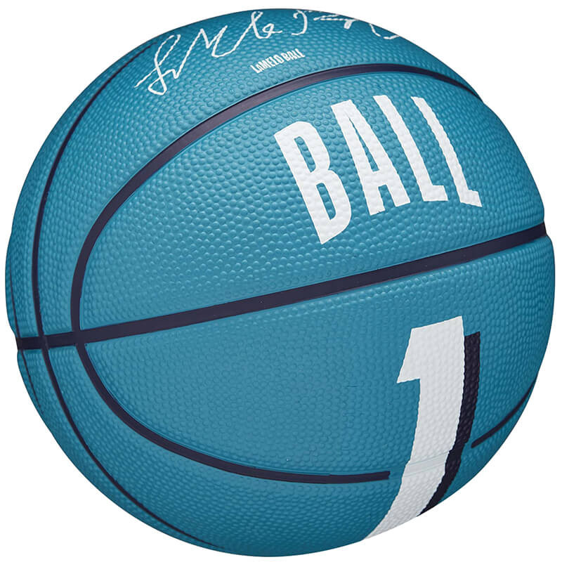 Balón LaMelo Ball Charlotte Hornets NBA Player Icon Mini Sz3