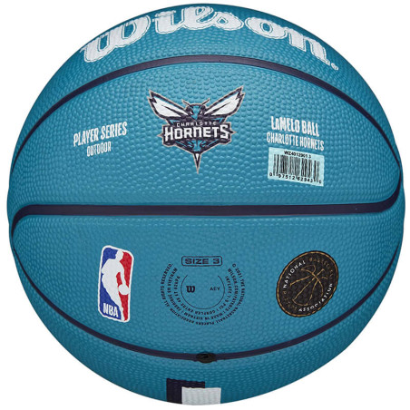 Balón LaMelo Ball Charlotte Hornets NBA Player Icon Mini Sz3