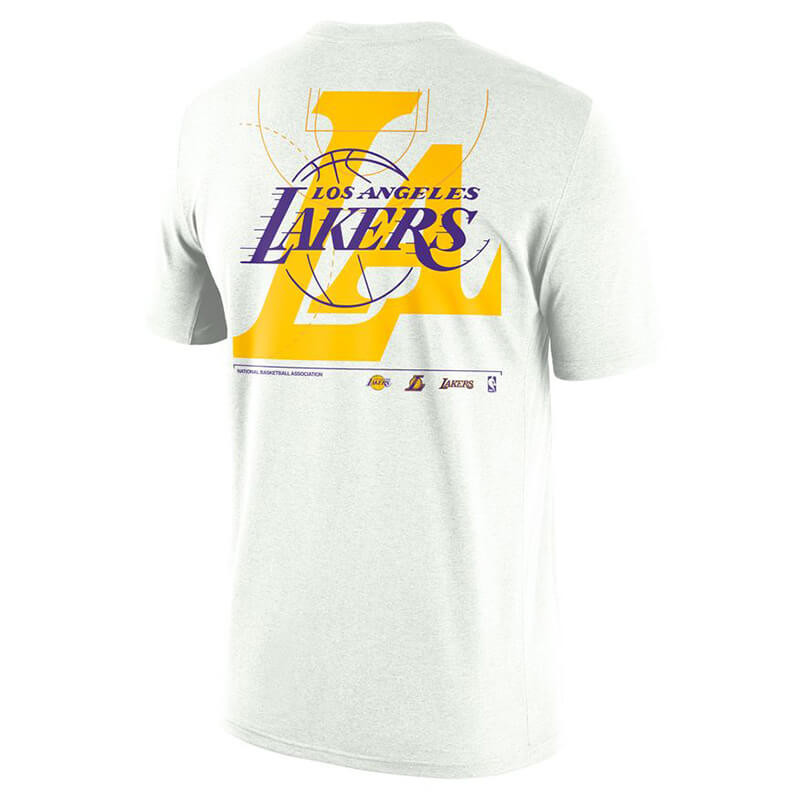 Camiseta Los Angeles Lakers Essential Summit White