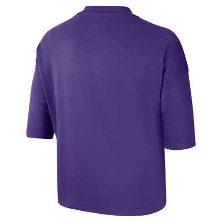 Camiseta Mujer Jordan Los Angeles Lakers Essential Boxy Purple