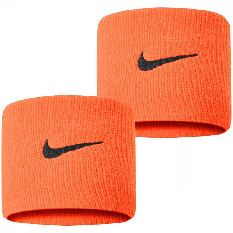 Muñequeras Nike Swoosh Orange