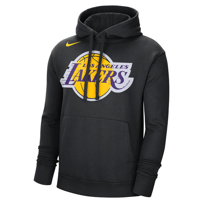 Los Angeles Lakers Fleece Essential Black Hoodie