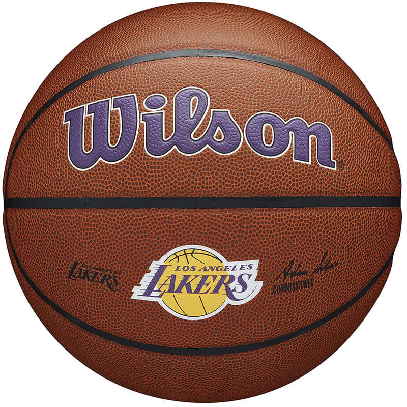 Wilson Los Angeles Lakers NBA Team Alliance Basketball Sz7