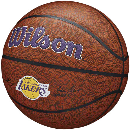 Wilson Los Angeles Lakers NBA Team Alliance Basketball Sz7