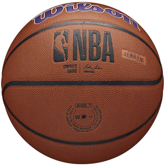 Buy Wilson Los Angeles Lakers NBA Team Alliance Ball Sz7 | 24Segons