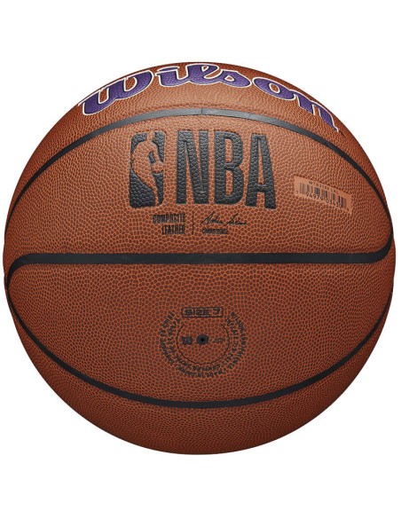 Buy Wilson Los Angeles Lakers NBA Team Alliance Ball Sz7 | 24Segons